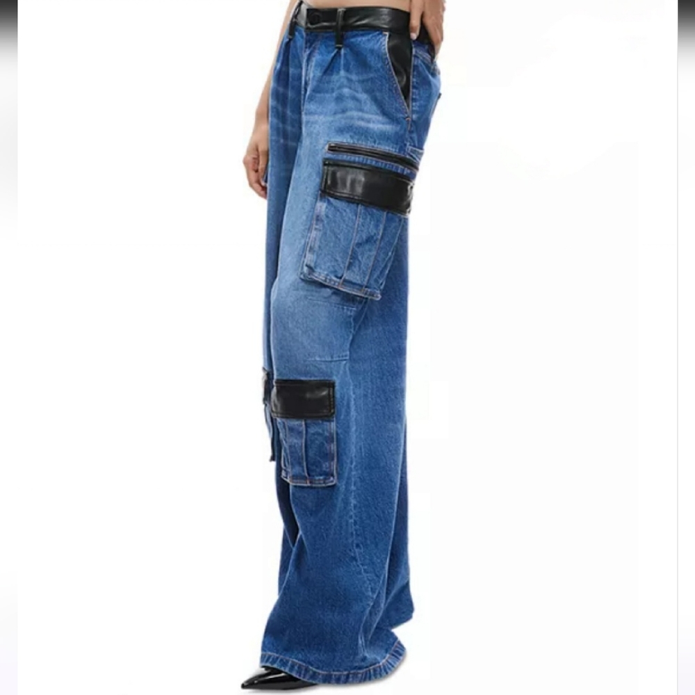 ALICE + OLIVIA Cargo Jeans - Picture 11 of 14